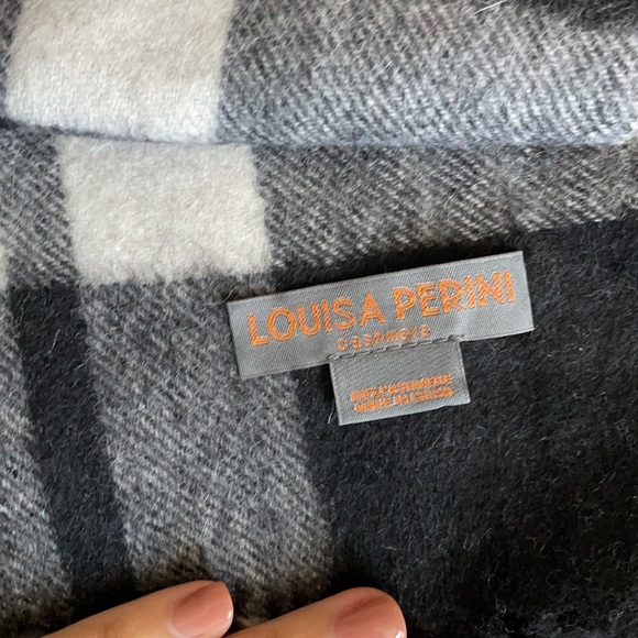 100% cashmere scarf unisex - Picture 3 of 3